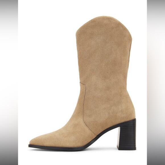 Intentionally Blank Worth Boot in Mushroom - Picture 3 of 12